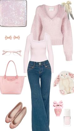 2000 Outfits, Modest Girly Outfits, Soft Girl Aesthetic, Pink Coquette, Fall Fits, Outfit Style, Girly Outfits, Character Outfits, Dream Clothes