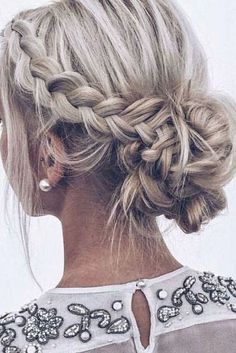 Updo Cabello Natural, Diy Updo, Prom Hairstyles Updos, Dutch Braid Hairstyles, Short Hair Lengths, Blonde Braids, Braided Hairstyles Updo, Braided Hairstyles For Wedding, Cornrow