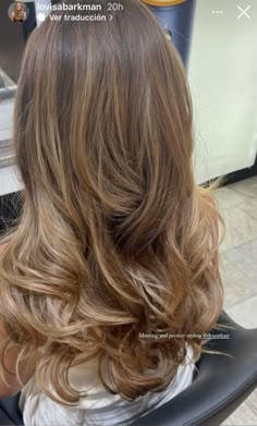 Light Brown On Black Hair, Golden Honey Hair With Highlights, Brown Honey Hair Balayage, Layers On Light Brown Hair, Blonde Highlights Cool Skin Tone, Dark Honey Brunette Hair, Katie Fawn Hair, Blowout With Loose Curls, Brown Hair With Layers And Highlights