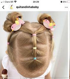 Easy Toddler Hairstyles Short Fine Hair, Girl Hairdos, Toddler Hairstyles, Toddler Hairstyles Girl