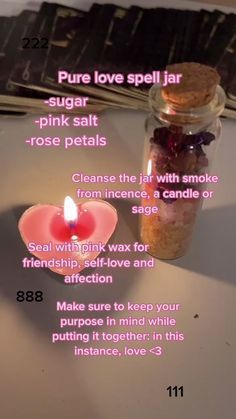 Love Jar Method, Spell Jars For Friends, Attraction Jar Spell, Lilith Spell Jar, Healthy Relationship Spell Jar, Passion Spell Jar, Love Spell Jar For Specific Person, Spell Jars Recipes For Beginners, Spell Jar Recipes