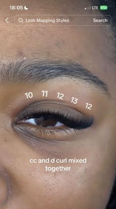 Lash Mapping With Curl, Short Lashes Mapping, Short Hybrid Cat Eye Lash Extensions, Eyelash Set Up Ideas, Simple Eyelash Extensions Short, Natural Set Lash Extensions, Short Cateye Extensions, Lash Map Black Women, Short Hybrid Lash Extensions Mapping