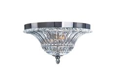 Home Accents Elegant Designs 2 Light Glass Glacier Petal Flushmount | Ashley Furniture HomeStore Ashley Furniture Homestore, Gold Chrome, Gorgeous Glass, Gold Copper, Elegant Designs, Decorating On A Budget, Ashley Furniture, Incandescent Bulbs