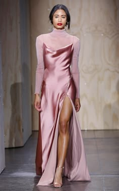 Sister Aesthetic, Slip Dress Outfit, Satin Gown, Jonathan Simkhai, Fancy Dresses, Fashion Street