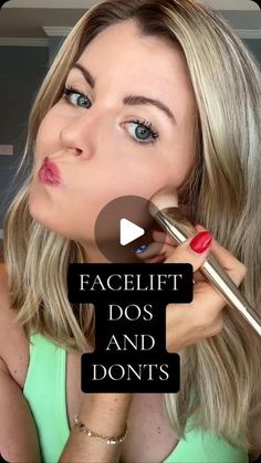 Waitress Makeup, How To Put On Makeup Over 40, Where To Apply Concealer To Lift Face, Make Up 50 Plus Makeup Tips, Makeup Tutorial For Women In Their 40s, Makeup Tutorial For Women Over 50 Videos, Facelift Makeup, Makeup Over 40, How To Apply Blush