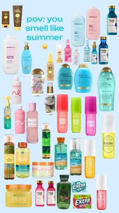 Smell Like Summer, Sephora Skin Care, Beauty Routine Tips, Perfect Skin Care Routine, Summer Scent, Healthy Skin Tips, Pretty Skin Care, Summer Skin, Skin Care Items