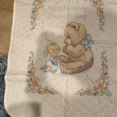 I Stitched This Myself, No Stains, Precious Baby Blanket, Great Gift And A Keeper For A Good Memory When The Child Is Older Handmade Baby Blankets, Handmade Baby, Best Memories, Baby Blanket, Kids Shop, Great Gifts, Gifts, Color