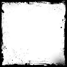 an old grungy black and white photo frame with space for text or image