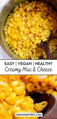 Creamy Mac and Cheese Vegan Mac N Cheese Recipe, Squash Mac And Cheese, Butternut Squash Mac, Butternut Squash Mac And Cheese, Lobster Mac And Cheese, Creamy Mac And Cheese, Vegan Pasta Recipes, Vegan Mac And Cheese, Healthy Comfort Food