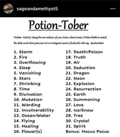 the zodiac sign for potton - tober is shown in black and white text