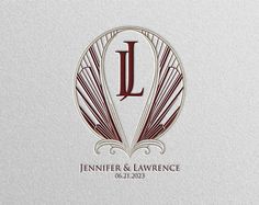 the letter j is inscribed in an art deco style, and it appears to be made out of paper