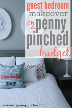 bedroom makeover on a penny pinched budget