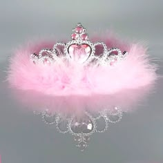 Fluffy Pink Feather Sparkling Rhinestones Regal Tiara - Nutcracker Ballet Gifts Nutcracker Gifts Ballet, Fun Stocking Stuffers, Ballet Gifts, Birthday Tiara, Ballet Gift, Pretty Pink Princess, Pink Birthday Party, Pink Crown, Home Decor Style