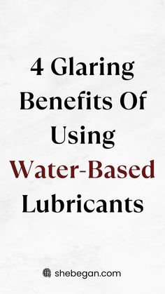 Medical Procedures, Water Based Lube, Water Based Lubricant, Recipe From Scratch, In The Bedroom, Oil Plant, The Bedroom, Lubricant