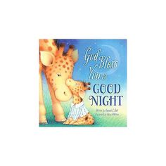 a children's book with an image of a giraffe and its baby