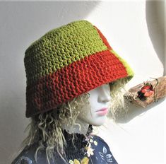 Handmade Crochet Bucket hat for dreadlocks rochet Rustic Hat Bohemian Western Hat Boho Hippie Hipster Festival Hat Toddler Baby hat Ladies hat Japanese style chat Suggested head circumference: XS- 19- 20.5 inches (48-52cm) S - 19.5-21.3 inches (50-54cm)M - 20.5-22,4 inches (53-57cm)L - 21.5-23,2 inches (55-59cm)XL - 22.8-24.5 inches (58-63cm) XXL - 24–27,6 cala (60–69 cm) The size of the hat in the picture:XXL Feel free to contact me for a custom colour or size. Hat circumference: 48-52 cmRefere Western Hat, Festival Hat, Crochet Bucket, Bohemian Bags, Crochet Bucket Hat, Western Hats, Baby Hat, Yarn Colors, Japanese Style