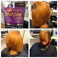 Bob Quick Weave Hairstyles, Bob Quick Weave, Weave Bob, Quick Weave Bob, Bob Weave, Quick Weaves, Sew In Hairstyles, Quick Weave Hairstyles, Beyond Beauty