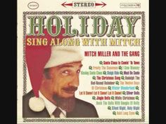 a poster with the words holiday sing along with mitchell