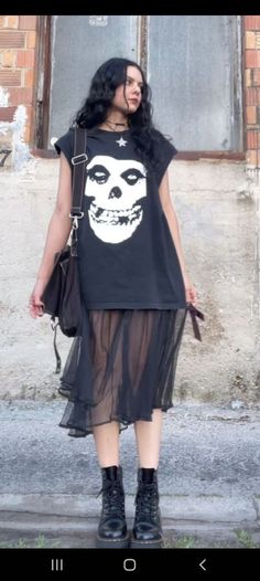 Casual Goth, Hip Hip, Alt Fashion, Goth Outfits, Alternative Outfits, Glam Rock, Edgy Outfits, Looks Style, Grunge Outfits