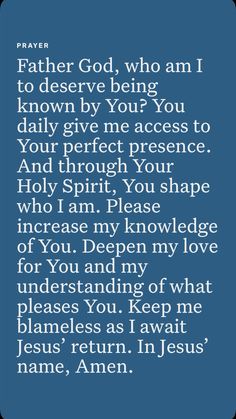 a blue background with the words, prayer for father and son in white on it