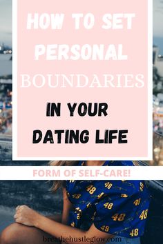 Setting personal boundaries in relationships is so important! It protects your emotional health and can show you when a guy is crossing your lines. Determine what your personal boundaries and emotional limits are so you can enforce them! #personalboundariesinrelationships #howtosetpersonalboundaries #settingpersonalboundaries #stopdatingshittymen