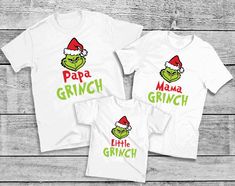 Grinch Family Christmas Custom T-shirt Grinch Baby Shirts, Grinch Christmas Shirts, Christmas Matching Shirts, Disney Birthday Shirt, Disney Cruise Shirts, Animal Kingdom Shirts, Disney Christmas Shirts, Basketball Birthday, Christmas Matching