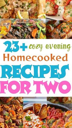 Cooking For Two Recipes Easy, Food For Two People, Recipes For Two People, Cooking For 2, Cheap Meals For Two, Easy Dinners For Two, Easy Meals For One, Restaurant Lunch, Easy Meals For Two