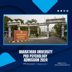 an advertisement for the university of ph dyschology