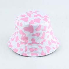 Cow Bucket Hat, Cow Print Bucket Hat, Unisex Christmas Gifts, Black Bucket Hat, Pastel Goth Fashion, Summer Hats For Women, Black Bucket, Running Hats, Black Cow