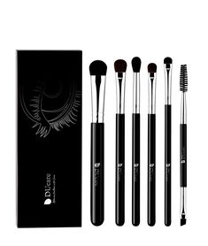 DUCARE EYESHADOW Double Ended Blending Eyeliner Blending Eyeliner, Eyeshadow Brush Set, Eyeliner Black, Eye Makeup Brushes, Eyeshadow Brush