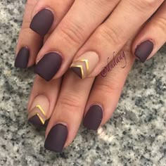 Fall nails Chocolate Brown Nails Design, Chocolate Brown Nails, Brown Nails Design, Nails Brown, Colorful Nail, Polish Ideas, Brown Design, Gray Nails, Get Nails