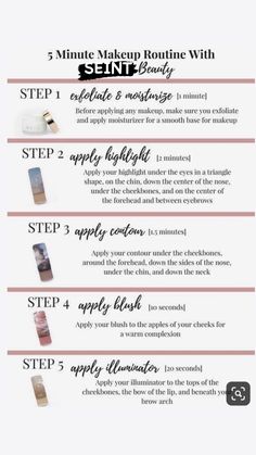 Seint Post Ideas, How To Apply Seint Make Up, Seint Makeup Tutorials For Beginners, Seint Swatches, Older Makeup, Face Makeup Steps, Strobing Makeup