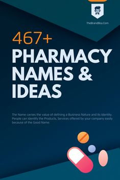 Pharmacy Business, Store Names Ideas, Pharmacy Decor, Doctor Of Pharmacy, Shop Name Ideas, Pinterest Board Names, Hospital Pharmacy