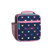 Classic Lunch Bag, Mackenzie Navy Multi Heart Stainless Steel Bento Box, Rolling Duffle Bag, Black Kids Fashion, Metal Lunch Box, Backpack Lunch Bag, Insulated Bags, Small Notebook