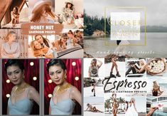 the collage shows different images of women in swimsuits and bikinis, with text that reads closer