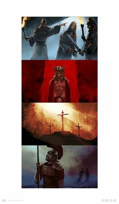 Jesus Crucified Pictures, Crucifixion Of Jesus Art, What Is The Gospel, Gospel Art, Jesus Crucified, Biblical Artwork, Gospel Of Mark, Mark 5, Christian Graphics