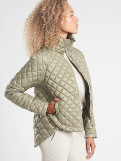 Whisper Featherless Jacket | Athleta Versatile Solid Outerwear For Travel, Travel Down Puffer Jacket, Versatile Quilted Outerwear For Outdoor, Lightweight Windproof Casual Outerwear, Lightweight Nylon Outerwear For Hiking, Versatile Puffer Outerwear For Outdoor, Versatile Recycled Polyester Outerwear For Outdoor Activities, Lightweight Solid Winter Outerwear, Lightweight Long Sleeve Nylon Outerwear