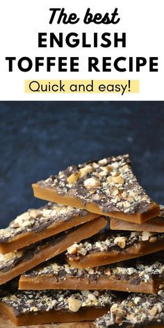 the best english toffee recipe quick and easy