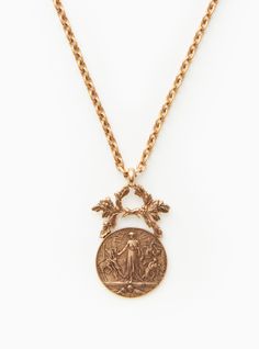 Luxury Antique Gold Ceremonial Necklace, Luxury Vintage One-of-a-kind Jewelry, Luxury Vintage Etched Necklaces, Luxury Vintage 22k Gold Jewelry, Luxury Byzantine Engraved Necklace, Luxury Vintage Bronze Necklace, Coin Jewelry Diy, Gold Coin Jewelry, French Kande