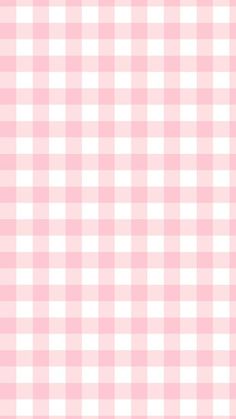 a pink and white gingham checkered pattern