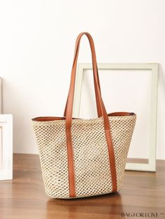 BagForLove - Stylish Straw Woven Womens Beach Shoulder Bag - New Fashion Trend Product Description Color Khaki Type Straw Bag Pattern Type Colorblock Closure Type Magnet Material PU Leather Details Pictures Similar Products h2 { text-align: center; } /* æ¢è¡ */ li{ white-space: normal; word-break: break-all; word-wrap: break-word; } .red-box { width: 100%; display: flex; flex-direction: row; flex-wrap: wrap; justify-content: center; } .red-box > div { width: 190px; height: 250px; margin: 10px; } .red-box > div > a > img { width: 190px; height: 250px; } .size-box { width: 100%; margin: auto; white-space: nowrap; } .table { border-collapse: collapse; border-spacing: 0; width: 100%; table-layout: fixed; } tr, td, th { border: 1px solid rgb(175, 173, 173); padding: 10px 0px; text-align: cent Casual Beige Tote Shoulder Bag, Casual Bucket Bag With Double Handle For Everyday Use, Casual Double Handle Bucket Bag For Everyday Use, Casual Shoulder Bag With Adjustable Strap For Travel, Casual Large Capacity Bag In Natural Color, Casual Beige Bag With Braided Handles, Casual Beige Bags With Braided Handles, Casual Large Capacity Tote Satchel, Casual Beige Handheld Bag