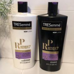 These Large 22 Oz Bottles Of Tresemme Shampoo And Conditioner Are Brand New This Set Of Pro Collection Visibly Repairs 7 Types Of Damage In 1 Use! Blow Drying Straightening Coloring Curling Bleaching Brushing Braiding Tresemme Shampoo And Conditioner, Tresemme Dry Shampoo, Shampoo Tresemme, Amika Shampoo, Redken Diamond Oil, Tresemme Shampoo, Batiste Dry Shampoo, Biotin Shampoo, Shampoo And Conditioner Set