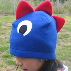 Dinosaur Fleece Hat Blue Baby Toddler Children by DinkyDimples Dino Hat, Fairy Crown, Clothing Projects, Fleece Hat, Animal Hats, Hat Beanie, Beanie Baby, Skull Cap Beanie, Lavender Color