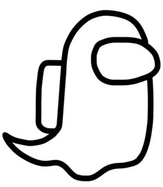 a black and white line drawing of a person's head with the letter d on it