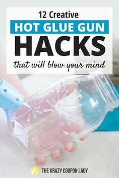 Hot Glue Hacks, Teen Crafts, Glue Craft, Diy Crafts For Teens