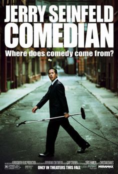 the movie poster for jerry seinfield's comedy show, where does comedy come from?