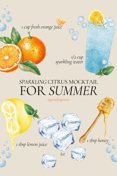 the sparkling citrus cocktail for summer