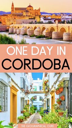 the cover of one day in coroba, with text overlaying it