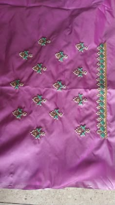 Simple Butties Maggam Work, Simple Work Designs, Butties Maggam Work, Simple Work Blouse Designs, Mirror Work Blouse Design, Maggam Work Blouse