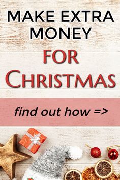 the cover of make extra money for christmas find out how